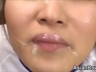 Ugly asiatiskapojke flicka brutally misshandlade och satsen på
