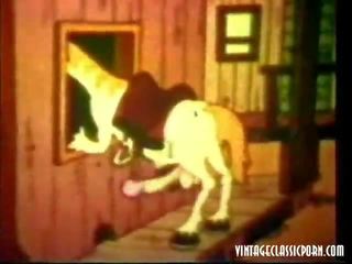Clásico sexo vídeo dibujos animados